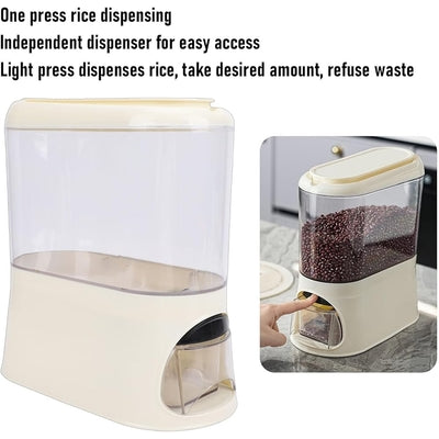 3L Sealed Clear Large Rice Dispenser