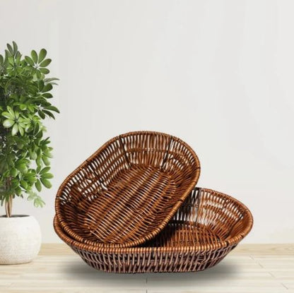 Multipurposed Nylon Wicker Basket
