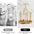 Rotating Bottle Drying Rack Glass Cup Holder Techmanistan