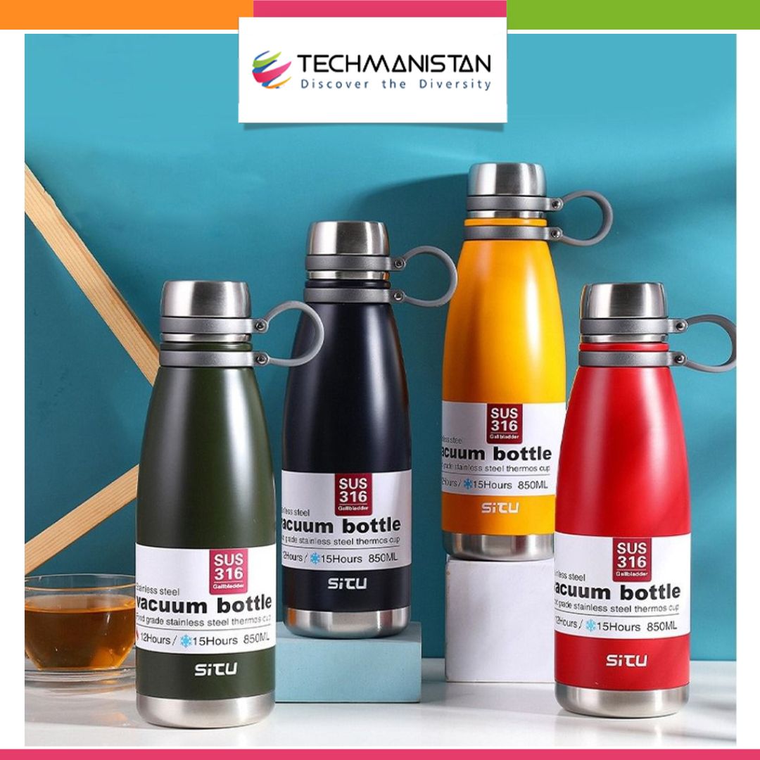 Stainless Steel Water Bottle Standard Mouth Flask