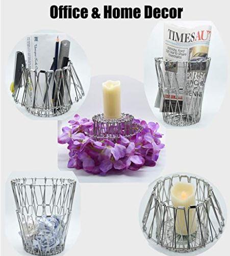 Multipurpose Magical Folding Wire Basket - Techmanistan