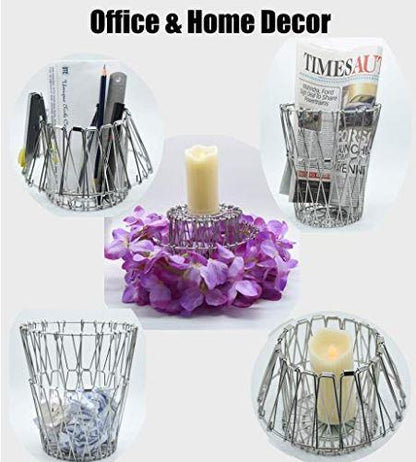 Multipurpose Magical Folding Wire Basket - Techmanistan