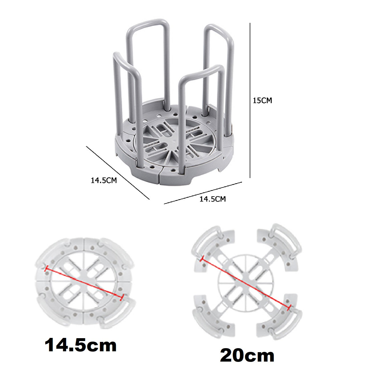 Random Color Retractable Desktop Bowls Holder Kitchen Organizer Plastic Drain Water Cup Shelf Cabinet Bowls/Plates Rack Draining Storage Holder Shelf Organizer My Store