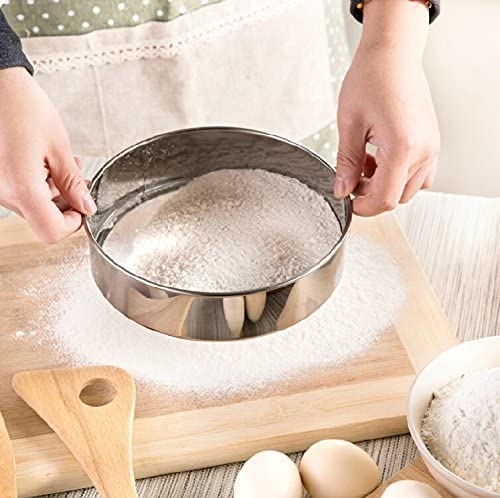 6Pcs Set Stainless Steel Flour Sifter - Techmanistan in Pakistan