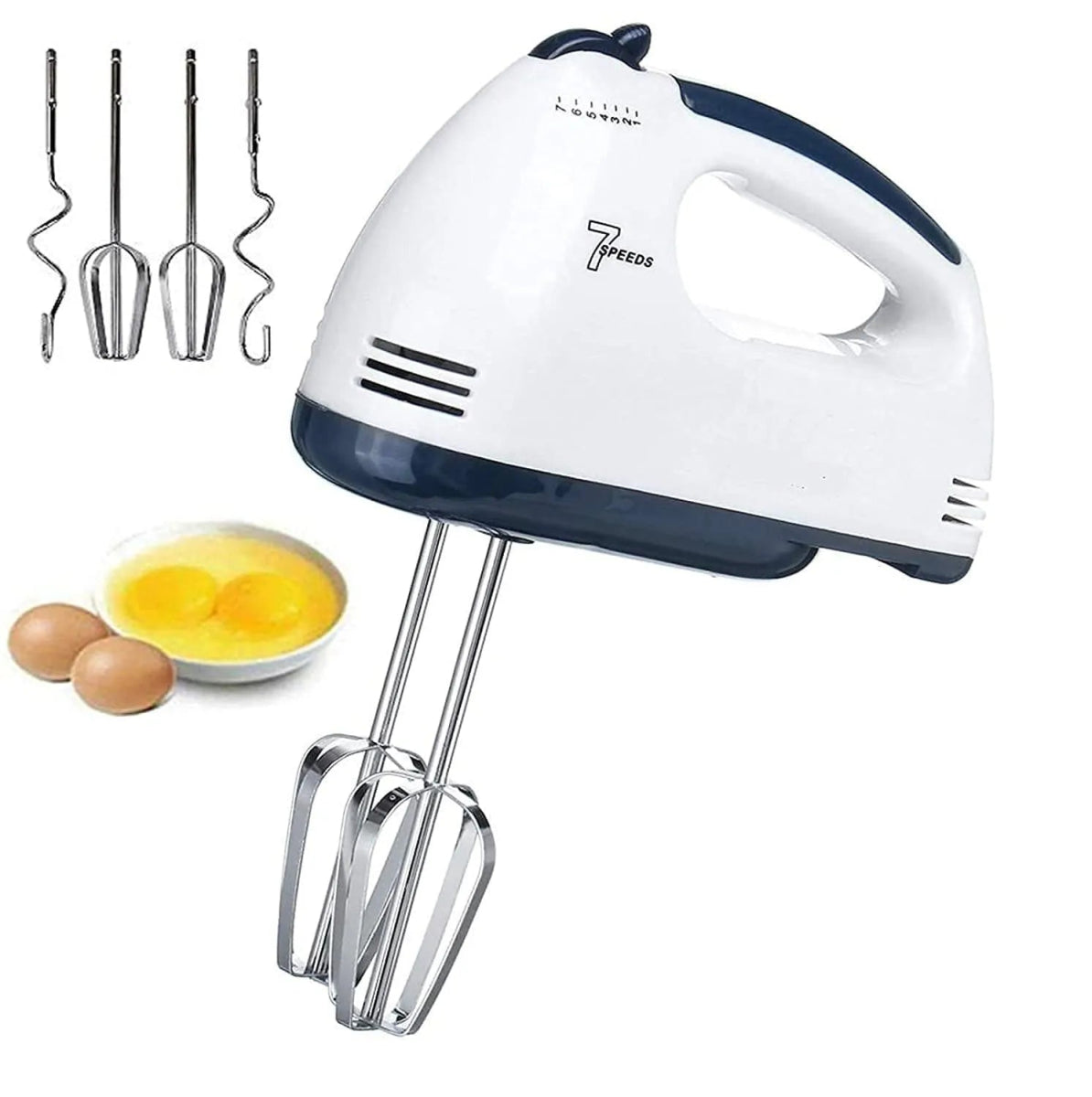 7 - Speed Electric Egg Beater - Techmanistan in Pakistan