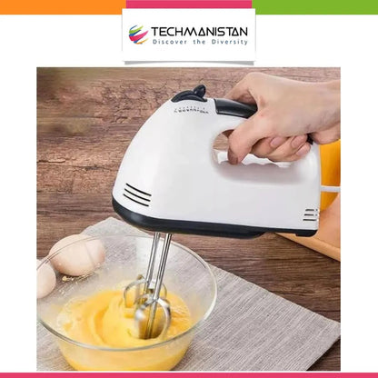 7 - Speed Electric Egg Beater - Techmanistan in Pakistan