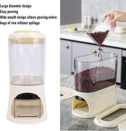 3L Sealed Clear Large Rice Dispenser