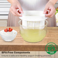 Greek Yogurt Maker with Fine Mesh Yougurt Strainer