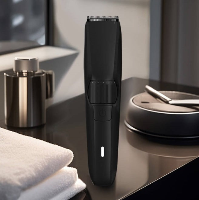 Rechargeable Hair Trimmer for Men with Adjustable Guide Combs