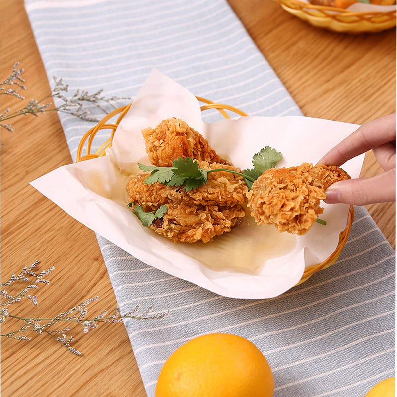20Pcs Oil Absorbing Papers | 20cm – Food-Grade Grease Filter