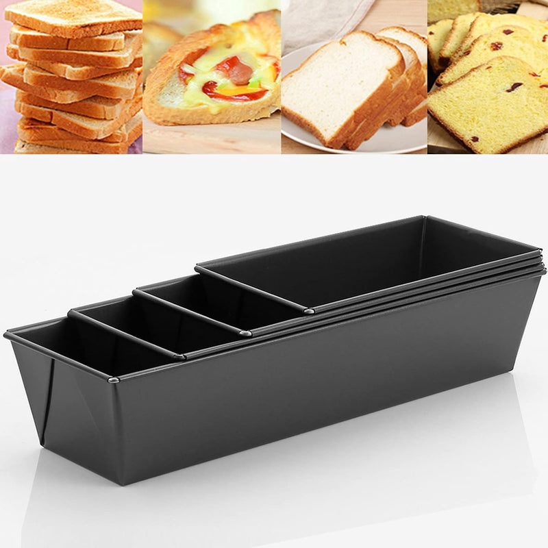 Non-Stick Steel Loaf Pan, Rectangular Bread Pan in 5 Sizes