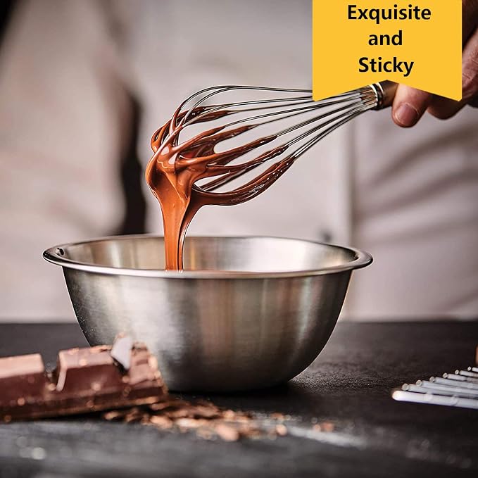 Stainless Steel Whisk For Blending, Whisking, Beating And Stirring