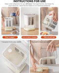 Fine Mesh Stainless Steel Yogurt Strainer with Lid
