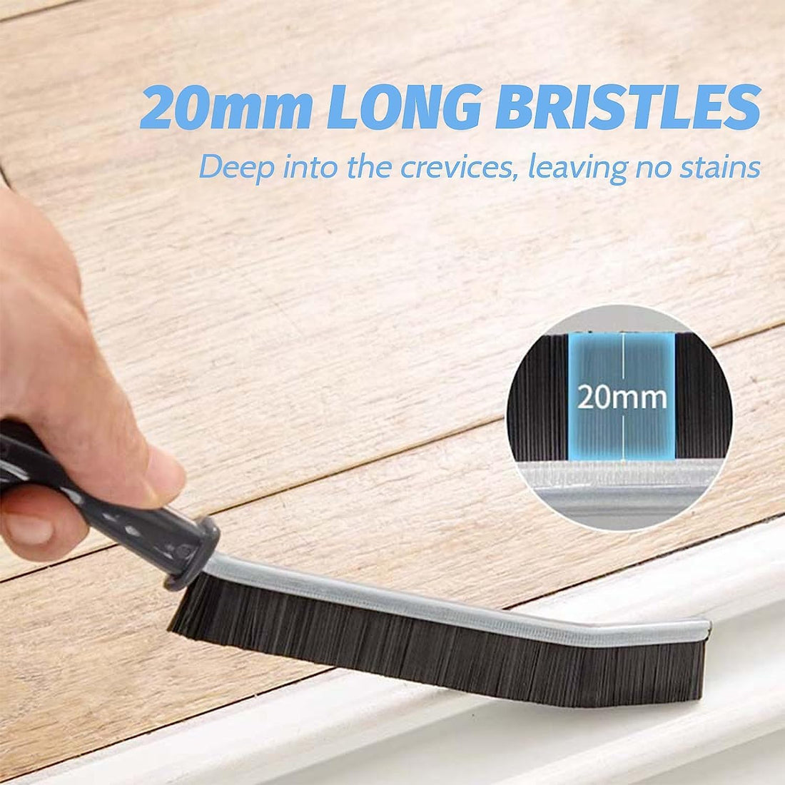 2Pcs Set -  Plastic Gap Cleaning Brush