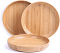 Round Bamboo Serving Plate