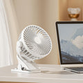 Small Clip Fan, Portable Fan with USB Charging