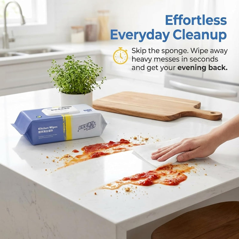 Disposable Kitchen Cleaning Wipes