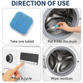 12 Piece - Automatic Washing Machine Cleaning Tablet Blocks