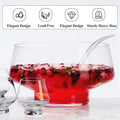 Unique Design Glass Punch Bowl