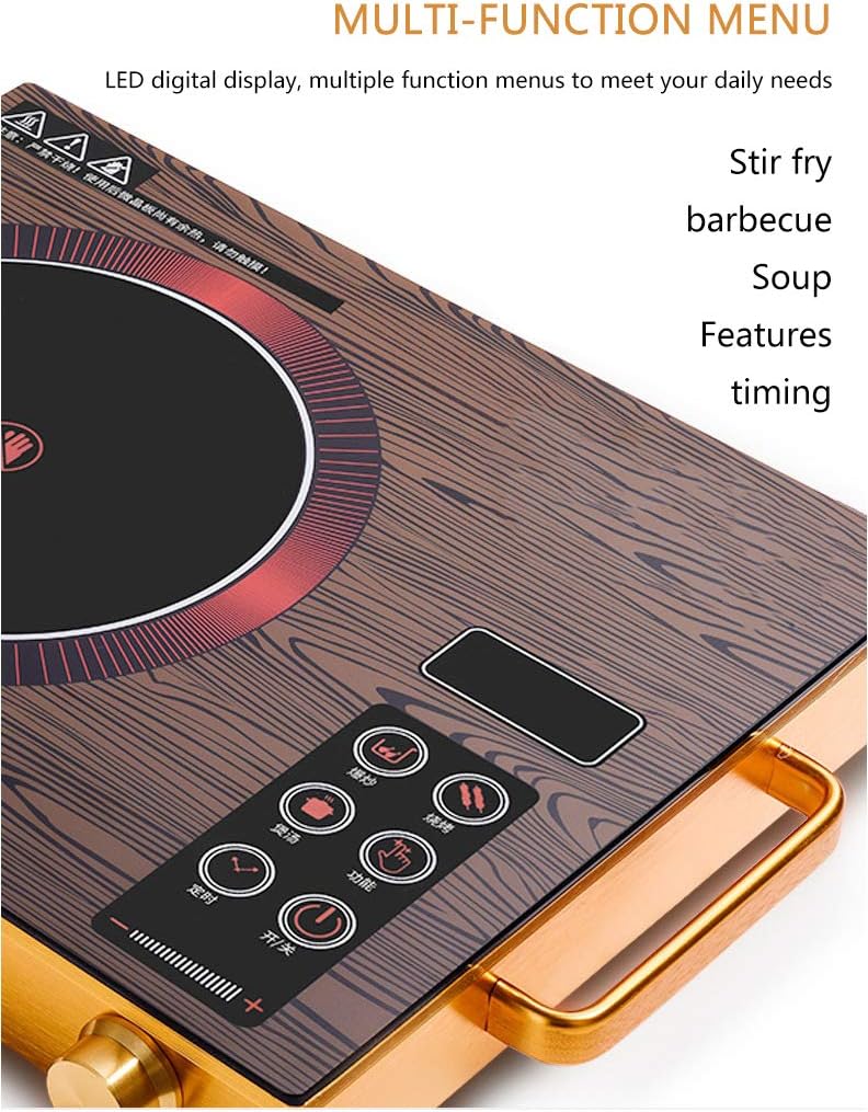 3500W Induction Hob, Portable Electric Induction Plate Techmanistan