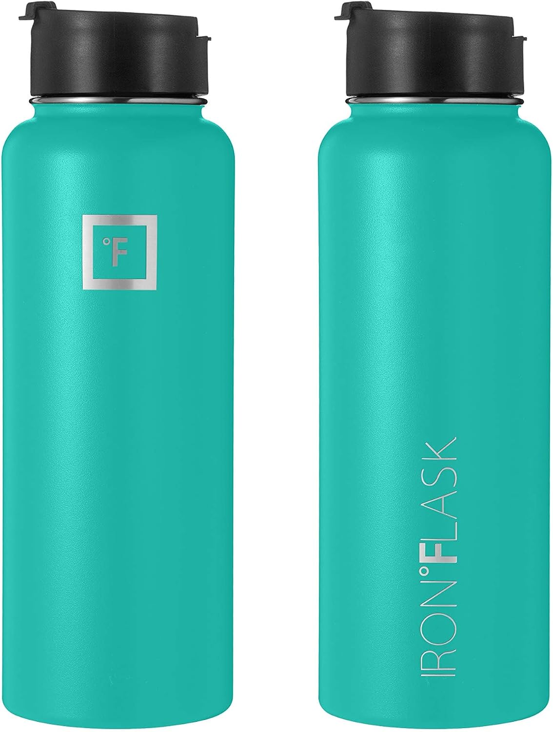 Vacuum Insulated Stainless Steel Sports Water Bottle with 3 Lids