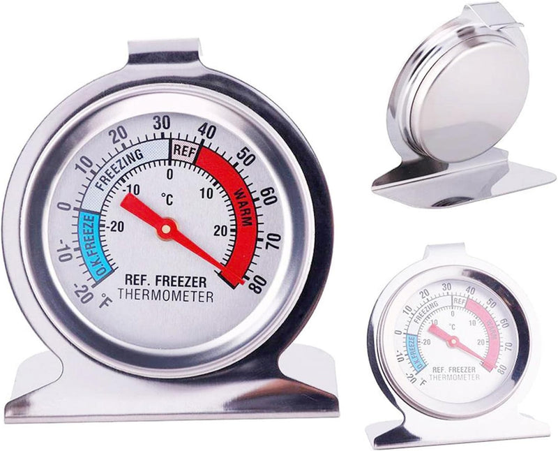 Refrigerator Thermometer with Hook and Panel Base Hang