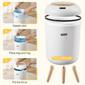 Automatic Motion Sensor Trash Can with Removable Legs