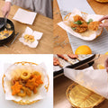 20Pcs Oil Absorbing Papers | 20cm – Food-Grade Grease Filter
