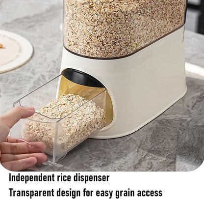 3L Sealed Clear Large Rice Dispenser