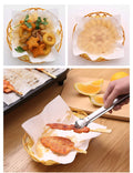 20Pcs Oil Absorbing Papers | 20cm – Food-Grade Grease Filter