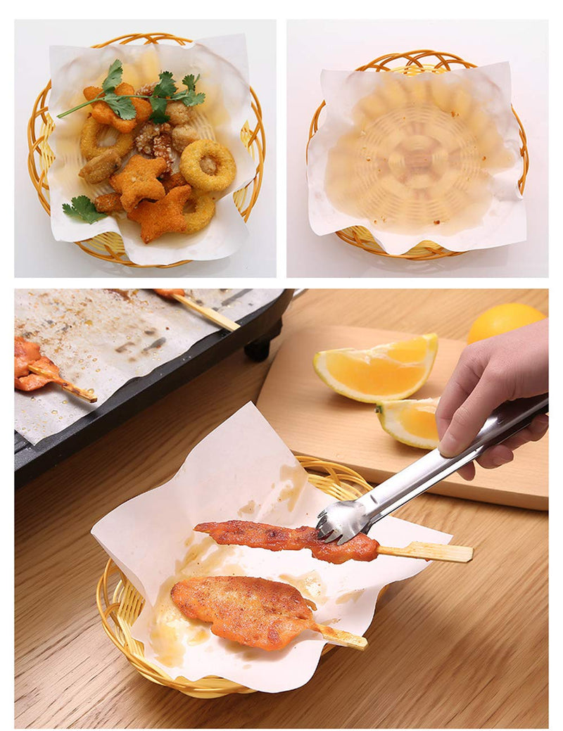 20Pcs Oil Absorbing Papers | 20cm – Food-Grade Grease Filter