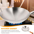Stainless Steel Wok Pan Stir Fry Pan