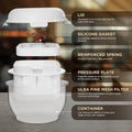 Greek Yogurt Maker with Fine Mesh Yougurt Strainer