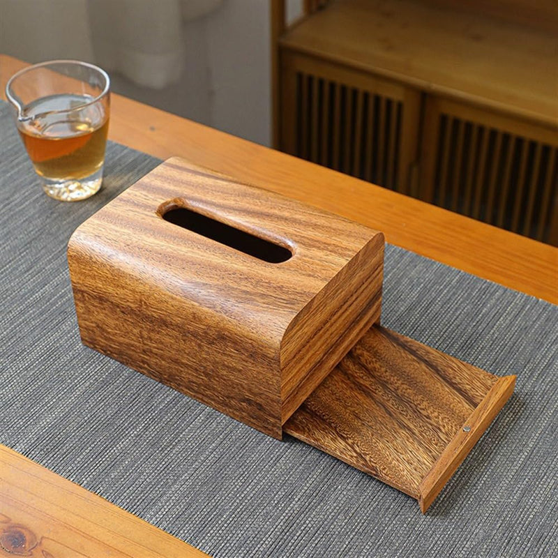 Stylish Tissue Box with Removeable Bottom, Tissues Holder