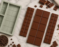 3 Cavity Silicon Chocolate Mold | 3in1 Kunafa Chocolate Bar Mold
