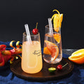 Pack of 50 Disposable Bubble Tea Straws — Clear Wide Boba Straws