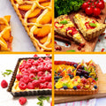Square Tart Pan with Removeable Bottom | Quiche Pan