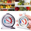 Refrigerator Thermometer with Hook and Panel Base Hang