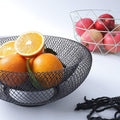 Dual Mesh Fruit Basket Nordic Round Storage Table Basket Techmanistan