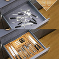 Expandable Bamboo Cutlery Drawer Organizer