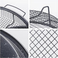 Premium Non-Stick Air Fryer Baking Tray with Mesh Basket