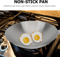 Stainless Steel Wok Pan Stir Fry Pan
