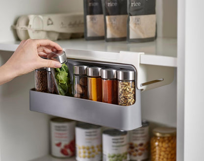 Kitchen Cupboard Store Under Shelf Spice Rack