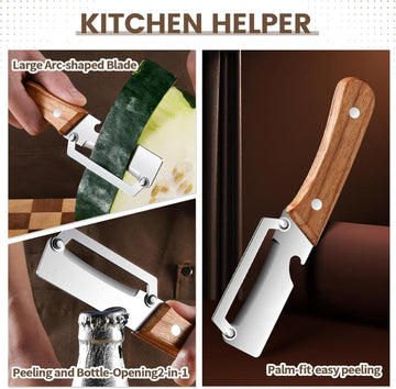 Multi-Functional Vegetable Peeler with Bottle Opener | Potato Peeler
