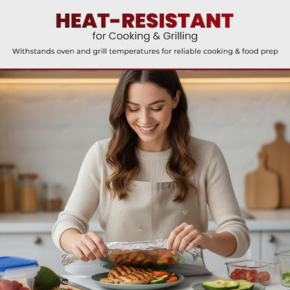 9 x 10.75" Pop-Up Aluminum Foil Wrap Sheets