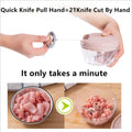 Manual Pull String Food Chopper