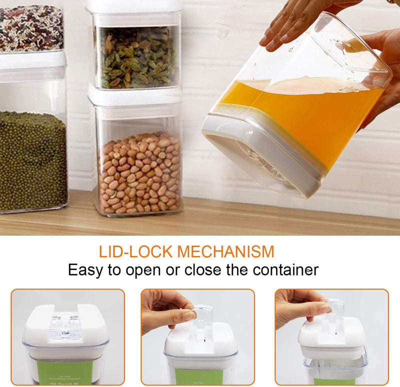 3 PCS Airtight Food Storage Container with Lids