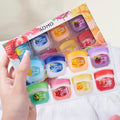 Fruity Lip Balm Set, 8 Fruit Flavors