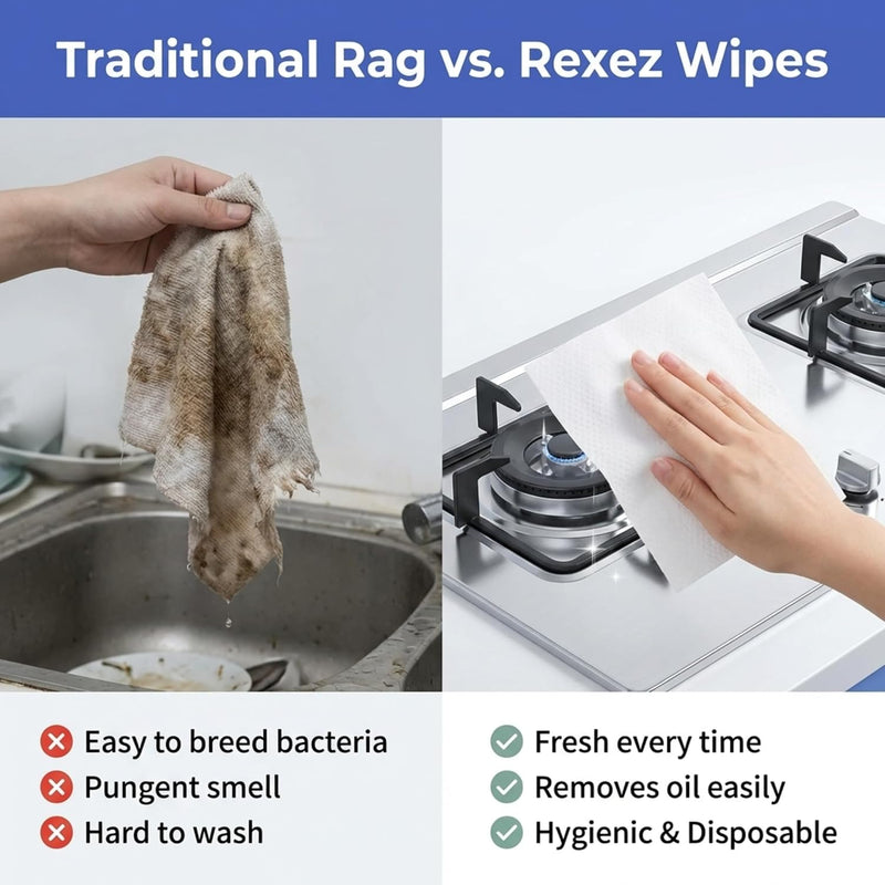 Disposable Kitchen Cleaning Wipes