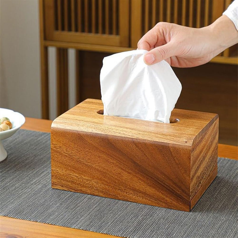Stylish Tissue Box with Removeable Bottom, Tissues Holder